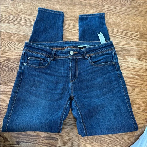 Zara Dark Blue Skinny Jeans - Picture 6 of 8